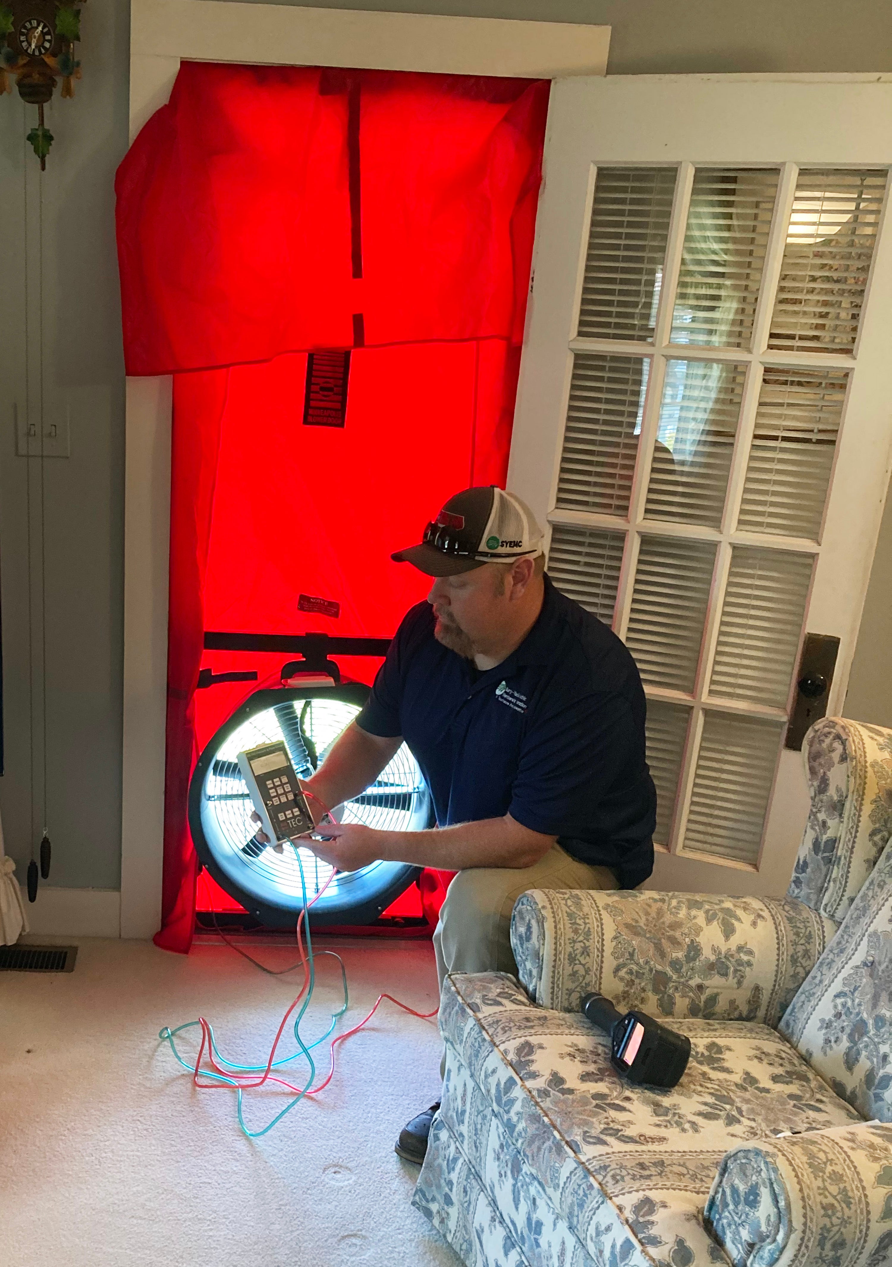 Blower Door Test