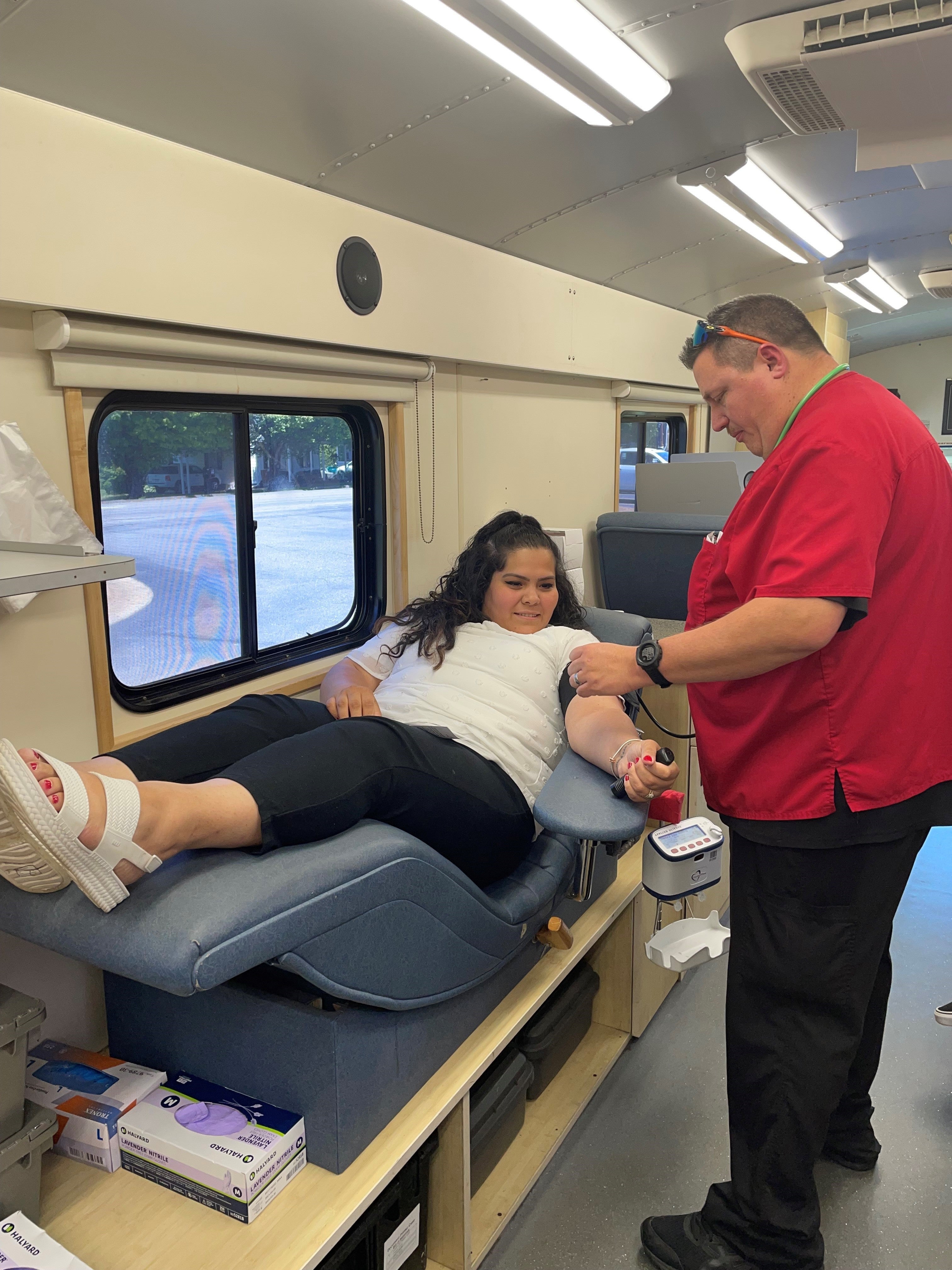 SYEMC's Cindy Loredo donates regularly and enjoys giving back to the community.