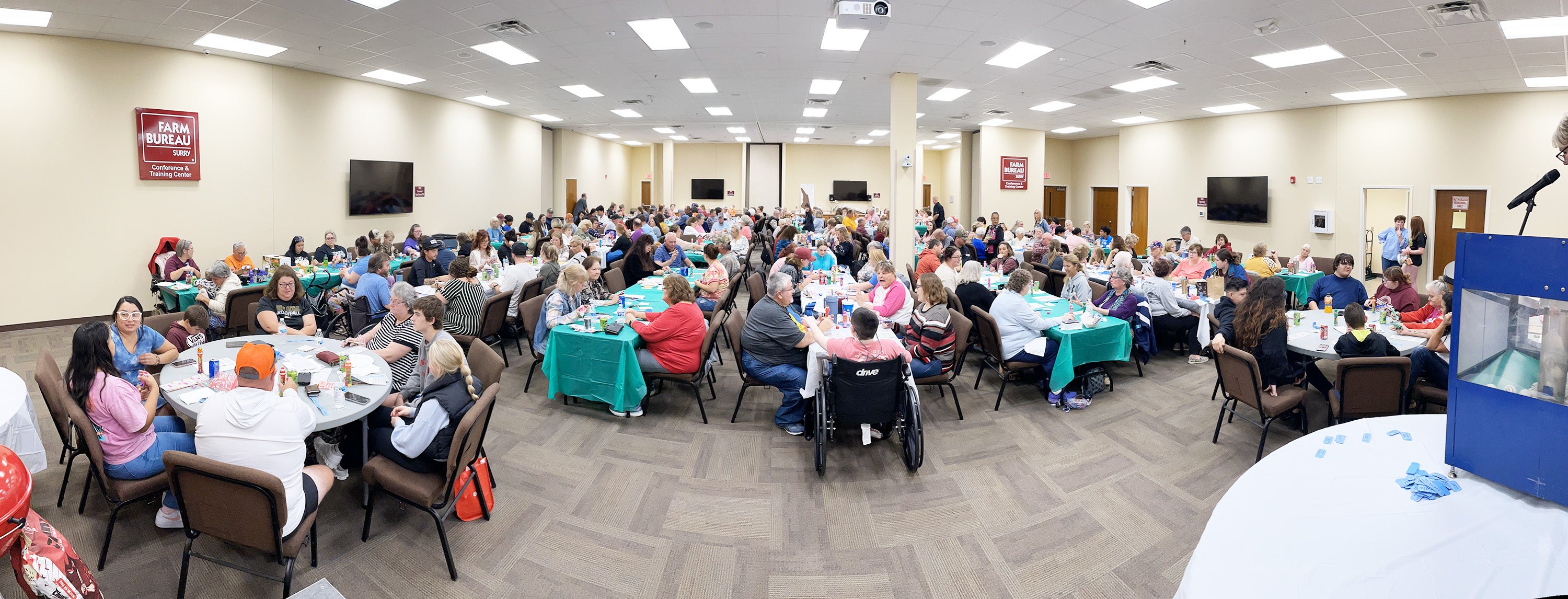 Bingo crowd